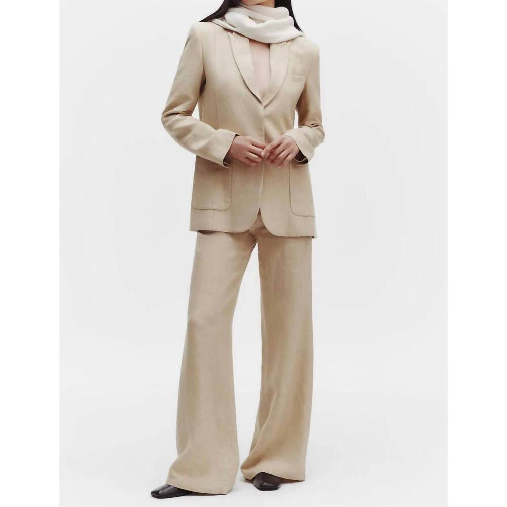 NEW TWP howard straight leg pant in safari